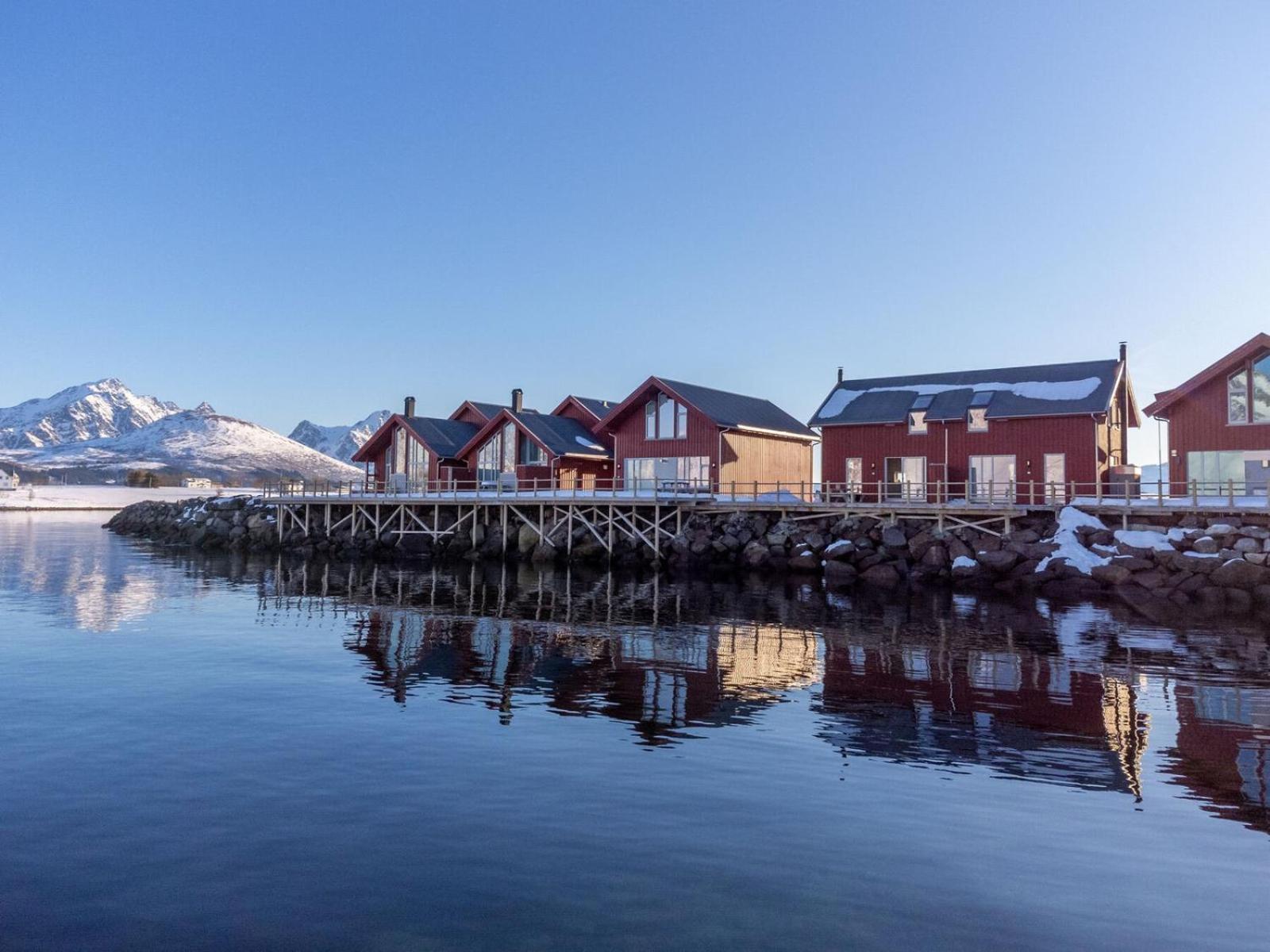 Nappstraumen Seafront Cabin, Lilleeid 68 Gravdal  Exterior photo
